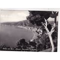 Alassio Italy Real Photo Postcard posted crease
