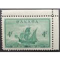 Canada: 1948 4c green Cabot's Ship SG412 MH wit...