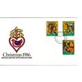 New Zealand 1986 Christmas , First Day cover