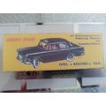 Dinky No546 Opel Rekord Taxi - Reproduction / R...