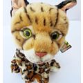 BENGAL CAT 12" hand made plush toy cat can be p...