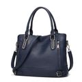 Women's Handbag Large Leather Shoulder Bag Blue