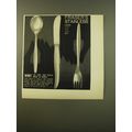 1961 Fraser's Laurel Flatware Advertisement