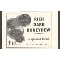 GALLAHER'S HONEYDEW PIPE TOBACCO :- Original Vi...
