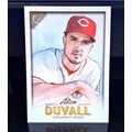 ADAM DUVALL 2018 TOPPS GALLERY BASEBALL CARD #72