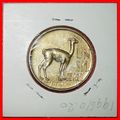 Ⰶ VICUGNA (1966-1975):PERU★1 SOL DE ORO 1967 CO...