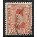 EGYPT 1927 10m RED USED SG157