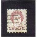1972 canada queen elizabeth 11 10c f/u sg701
