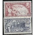 1957 Michel 1046/1047 - cancelled