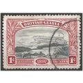 British Guiana 1898 SG216 1c Blue-Black & Carmi...