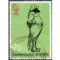 1973 County Cricket - 1873-1973. 7.1/2p Value. ...