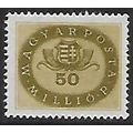 Mi 904: 50 Millió P. olive Definitive Stamp: St...