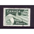 CANADA 1956 SG 488 20c GREEN PULP AND PAPER IND...
