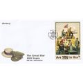 Jersey Post The Great War WW1 100 Years Partici...