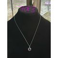 Bomb Party BP Necklace RBP Hexagon Bicolor Purp...