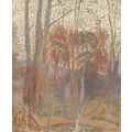 Odilon Redon - Trees in Bièvres Poster Canvas M...