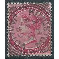 Jamaica 1886 SG18a 1d Carmine KINGSTON CDS Fine...
