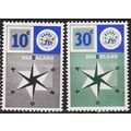 NIEDERLANDE NETHERLANDS [1957] MiNr 0704-05 ( *...
