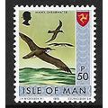 ISLE OF MAN 1973 50p MANX SHEAR WATER SG 32 M MINT