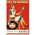 Advertising BOVRIL RULE FOR BRITANNIA Art Postc...