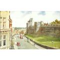 Berkshire WINDSOR Thames Street Art Postcard (V...