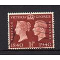 George VI - 1940 - 1½d Red-Brown (Stamp Centena...