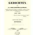 Gedichten van Dr. J. Nolet de Brauwere van Steeland by Jan Nolet De Brauwere Van