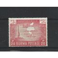 Burma.SG135 20p Independence Monument,Ragoon an...