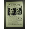 1930 Pepsodent Toothpaste Ad - Lovely Teeth Pro...