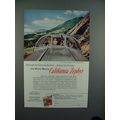 1960 California Zephyr Train Ad - Colorado Rockies