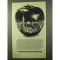 1977 Manufacturers Hanover Ad - The Big Apple