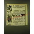 1966 NRA National Rifle Association Ad - If you like guns and shooting