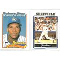 Lot #734 Topps Future Star Mil Brewers Gary She...