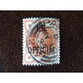 1888 GB Queen Victoria SGO13 1/2d Inland Revenu...