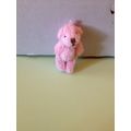 Pink Fluffy Teddy - Miniature