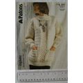 1986 Patons 8420 sweater with pockets, aran