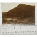 vintage postcard Llyn Cwm Bychan & Criag Y Saeth
