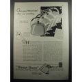 1933 Wear-Ever Teak Kettle Ad - Once again wear...