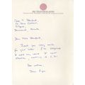 BBC News John Fryer Vintage Hand Signed Letter ...