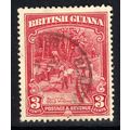 British Guiana 1934 - 51 KGV 3ct Gold Mining us...