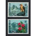 Yugoslavia Lammergeier Bird Alpenrose Nature Co...