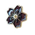 Flower Enamel Pin Badge Cartoon Style Lapel 1.8...