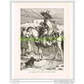 ARAB FARMER, TLEMCEN, ALGERIA, PRINT c1890