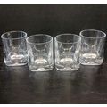 Set Of 4 Jim Beam Double Old Fashion / Rocks Gl...