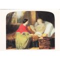 Colour Postcard - Mozart composes his Requiem o...
