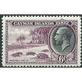 Cayman Islands 1935 SG103 6d Bright Purple & Bl...