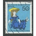 BERLIN -1968 50pf+25 'HUMANITARIAN RELEIF FUNDS...