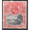 St. Helena 1903 - SG56 1d black and red - The W...