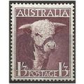 Australia 1948 SG223 1/3d Brown-Purple Mounted ...