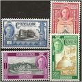 Ceylon 1947 New Constitution Set SG402-405 Moun...